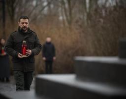 Президент ушанував пам’ять жертв Голокосту