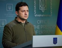 Звернення Президента України ввечері другого дня масштабної війни