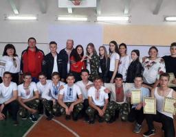 Учні білокуракинської школи змагалися у військово-патріотичній грі «Сокіл» на  Бродівщині 