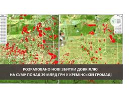 Ще на понад 39 мільярдів гривень росія завдала збитків довкіллю Луганщини