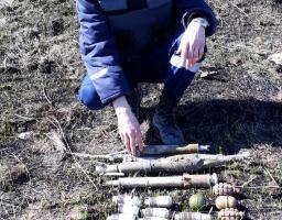 За минулий тиждень піротехніки виявили та вилучили 105 одиниць вибухонебезпечних предметів