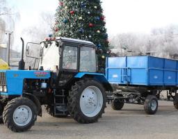 Біловодська селищна рада придбала спецтехніку для покращення комунального обслуговування