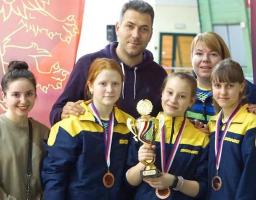 Юні тенісистки Луганщини здобули бронзу міжнародного турніру 