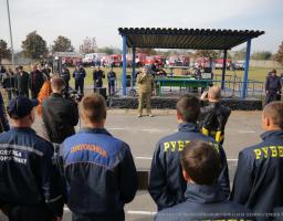 Схід та Захід разом: рятувальники з різних куточків України взяли участь у міжрегіональних змаганнях з пожежно-прикладного спорту