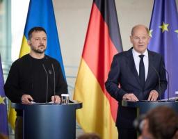 Це план абсолютно чітких і реалістичних кроків: Володимир Зеленський представив План перемоги Олафу Шольцу