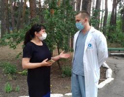 Катерина Безгинська: дев`ять з тридцяти постраждалих від пожежі вже виписані з Новоайдарської лікарні 