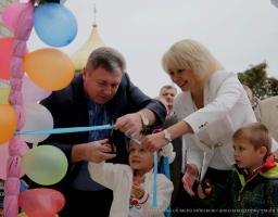 Юрій Гарбуз відкрив дитячий садок у Красноріченському