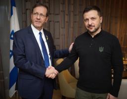 Володимир Зеленський обговорив із Президентом Ізраїлю питання двосторонньої співпраці