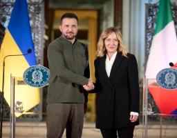 Президент України представив План перемоги Джорджі Мелоні 