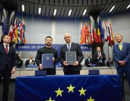 Україна і Рада Європи уклали Угоду про створення Спеціального трибуналу щодо злочину російської агресії проти України