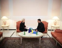 Військова підтримка України та підготовка нового пакета санкцій проти Росії: Володимир Зеленський провів зустріч з Урсулою фон дер Ляєн