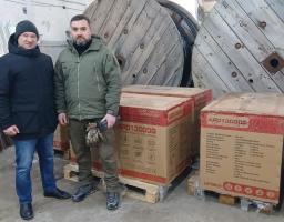 Олексій Харченко: у цей скрутний час Луганщина разом із Київщиною – до Славутича передали п’ять потужних генераторів