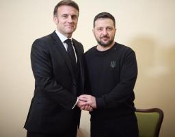 У Польщі Володимир Зеленський обговорив з Емманюелем Макроном подальшу підтримку України