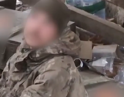 Мінометники Луганського прикордонного загону на Куп’янському напрямку взяли у полон російського військового