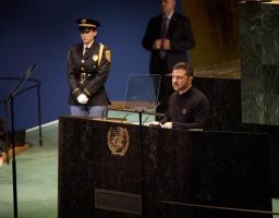 Не може бути справедливого миру без України – виступ Президента на Генеральній Асамблеї ООН