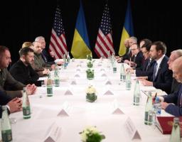 У Мюнхені Володимир Зеленський провів зустріч із віцепрезидентом США
