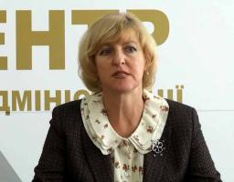 На брифінгу йшлося про отримання одноразової соцдопомоги мешканцями Луганщини до травневих свят