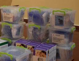 Для КПВВ на Луганщині передане медичне обладнання від міжнародних організацій