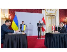 У Відні у присутності Президента України та Федерального президента Республіки Австрія підписано двосторонні документи