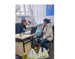 Понад 650 продуктових наборів отримали наші земляки у гуманітарних хабах в Івано-Франківську та Чернівцях