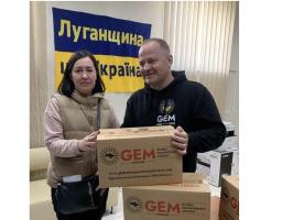 У квітні 720 родин луганчан в Києві одержали у Нижньодуванському хабі допомогу від благодійників