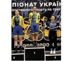 Луганська спортсменка виборола дві бронзові нагороди на чемпіонаті України з велоспорту на треку
