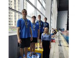 Вже три медалі вибороли наші стрибуни в воду на всеукраїнській першості