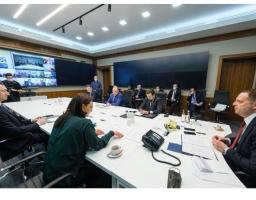 Андрій Єрмак провів засідання президії Конгресу місцевих та регіональних влад, на якому обговорювалася допомога бізнесу й людям під час посилення карантинних заходів