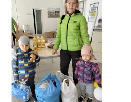 У Вінниці нашим ВПО видано ще 317 продуктових наборів 