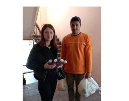 Більше 400 переселенців з Луганщини на тому тижні отримали засоби гігієни і продукти на Кіровоградщині