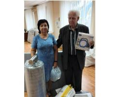 357 луганчан на Черкащині одержали постільну білизну, рушники, ковдри, пледи, гігієнічні та кухонні набори, матраци