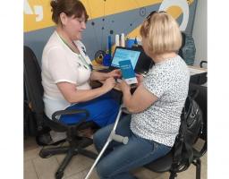 Тричі на тиждень ВПО в Дніпрі отримують консультації з пенсійних питань у хабі Сєвєродонецька