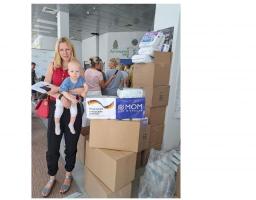 Луганчани в Вінниці одержали гігієнічні набори від МОМ