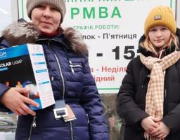 Наші ВПО у Вінниці продовжили одержувати набори гігієни