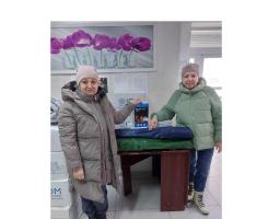 У хабі в Тернополі видають набори від Міжнародної організації з міграції