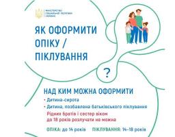 Як відбувається оформлення опіки чи піклування над дитиною