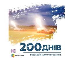 Запрошуємо долучитися до опитування до 200 днів від дати повномасштабного вторгнення росії