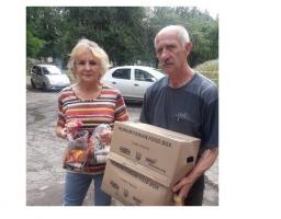 У серпні майже 1 700 переселенців отримали гуманітарну допомогу у Попаснянському хабі, 853 із них - Укрпоштою