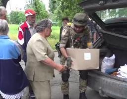 Продуктові набори підвезені 600 жителям віддалених районів Лисичанська