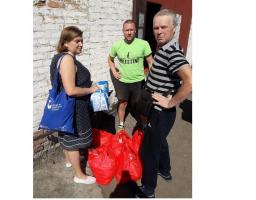 Цього тижня понад 850 переселенців із Попасної отримали гуманітарку за допомоги «Укрпошти»