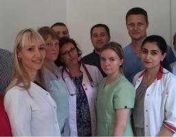 Луганський обласний онкологічний диспансер в Сарнах на Рівненщині встановлює нове обладнання