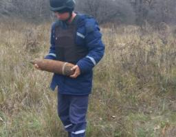 Піротехніками в області вилучено 35 вибухонебезпечних предметів
