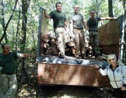 На Луганщині українські військові допомогли з опаленням обласній організації інвалідів 