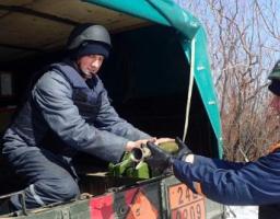 Піротехніками на Луганщині вилучено сім одиниць вибухонебезпечних предметів 