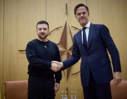 Україна заслуговує стати 33-м членом НАТО – Володимир Зеленський під час зустрічі з Марком Рютте