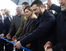 Володимир та Олена Зеленські взяли участь у відкритті нової будівлі Посольства України в Туреччині