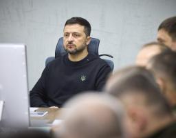 У Запоріжжі Володимир Зеленський провів засідання Ставки Верховного Головнокомандувача й заслухав доповідь про безпекову ситуацію в регіоні