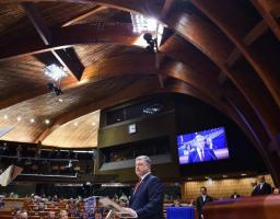  Виступ Президента України на пленарному засіданні Парламентської асамблеї Ради Європи