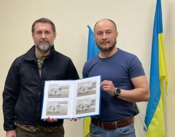Перша «бойова» марка від Укрпошти стала пророчою, сподіваюсь, традиція триватиме і з виходом другої, - Сергій Гайдай взяв участь у спецпогашенні поштової марки «Русскій воєнний корабль … ВСЬО!»