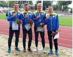 Чотири нагороди привіз легкоатлет області з чемпіонату Європи